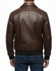 Definitive Edition Mafia Tommy Angelo Bomber Brown Leather Jacket
