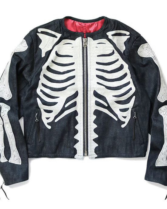 Denim Bone Skeleton Kapital Jacket Denim Bone Skeleton Kapital Jacket