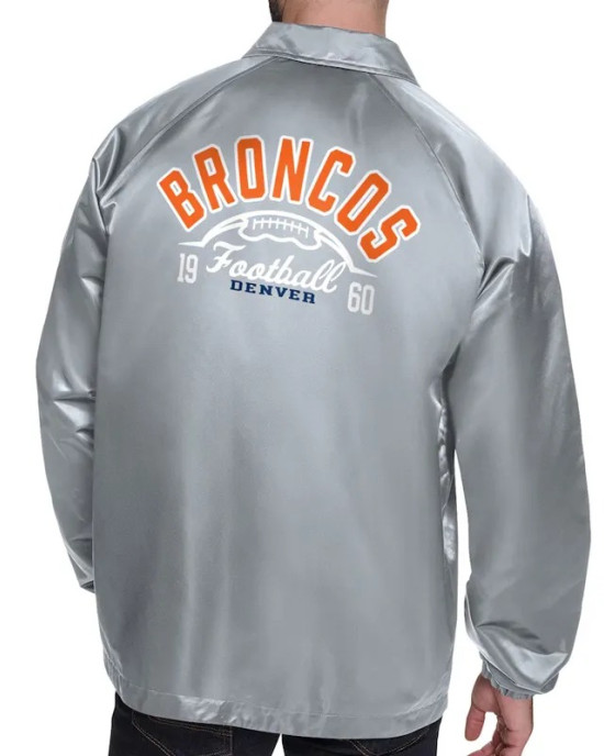 Denver Broncos Retro Logo Coaches Jacket Denver Broncos Retro Logo Coaches Jacket