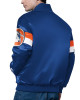Denver Broncos Triple Option Varsity Satin Jacket
