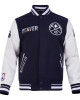 Denver Nuggets 2024/25 City Edition Chenille Navy Varsity Jacket