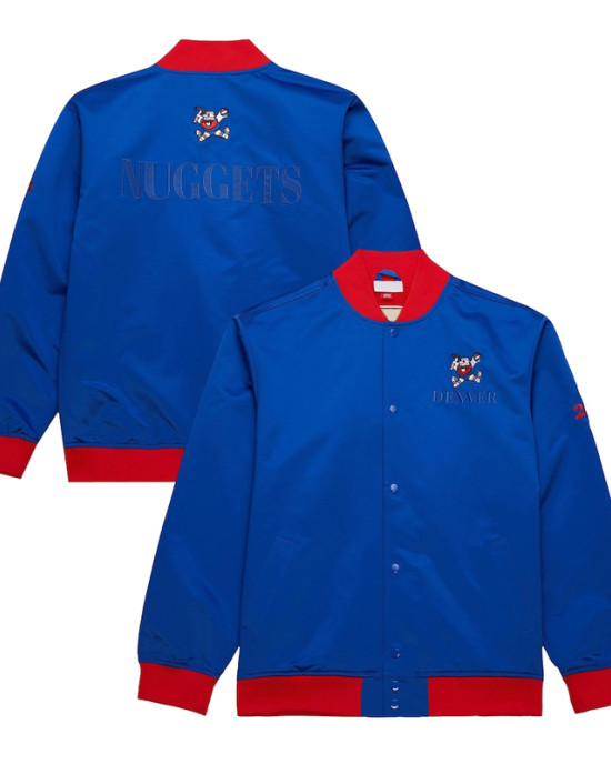 Denver Nuggets OG 3.0 Lightweight Royal Satin Jacket Denver Nuggets OG 3.0 Lightweight Royal Satin Jacket