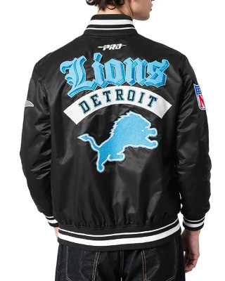 Detroit Lions Best of Classic Rib Satin Jacket