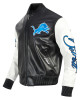 Detroit Lions City Signature Men's Leather Varsity Jacket