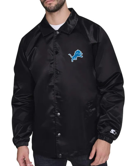 Detroit Lions Coaches Windbreaker Jacket Detroit Lions Coaches Windbreaker Jacket