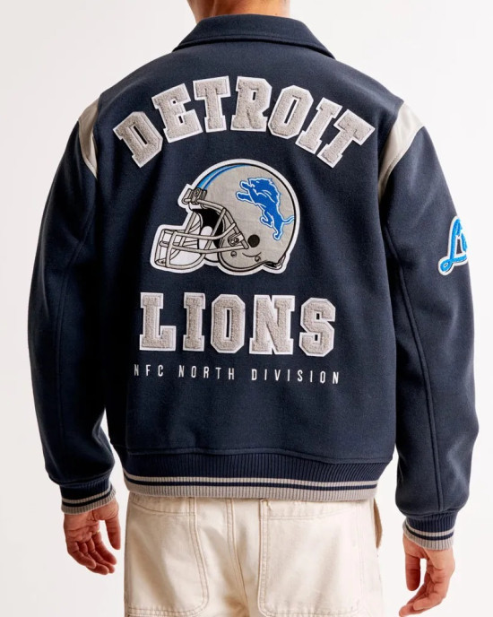 Detroit Lions Defend The Den Varsity Jacket Detroit Lions Defend The Den Varsity Jacket