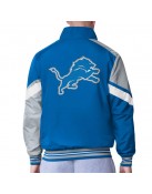 Detroit Lions Strong Arm Blue Full-Zip Jacket