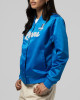 Detroit Lions Throwback Graphics Blue Satin Jacket
