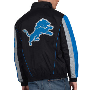 Detroit Lions Thursday Night Gridiron Half-Zip Jacket
