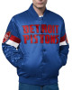 Detroit Pistons Triple Option Full-Snap Varsity Satin Jacket