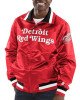 Detroit Red Wings Captain II Full-Zip Red Satin Jacket