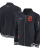 Detroit Tigers Black Bomber Full-Zip Jacket Detroit Tigers Black Bomber Full-Zip Jacket