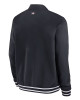 Detroit Tigers Black Bomber Full-Zip Jacket Detroit Tigers Black Bomber Full-Zip Jacket