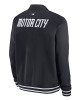 Detroit Tigers Motor City Black Bomber Full-Zip Jacket