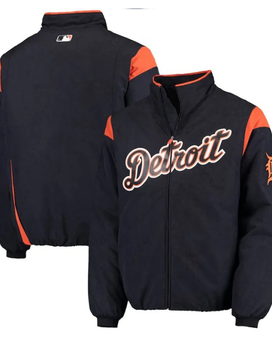 Detroit Tigers On-Field Therma Base Thermal Full-Zip Jacket