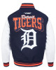 Detroit Tigers Team Badge Classic Rib Varsity Jacket