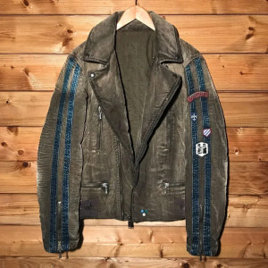 Devil May Cry 2 Dante Full-Zip Green Corduroy Jacket