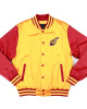 District of Columbia Gold and Red Baseball Jacket District of Columbia Gold and Red Baseball Jacket
