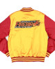 District of Columbia Gold and Red Baseball Jacket District of Columbia Gold and Red Baseball Jacket