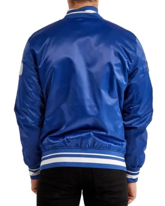 Dodgers Los Angeles Satin Varsity Jacket Dodgers Los Angeles Satin Varsity Jacket