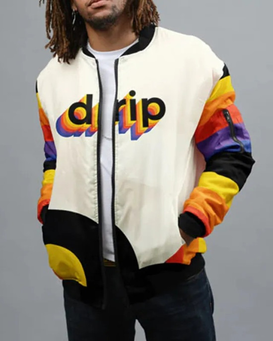 Drip Full-Zip Bomber Jacket