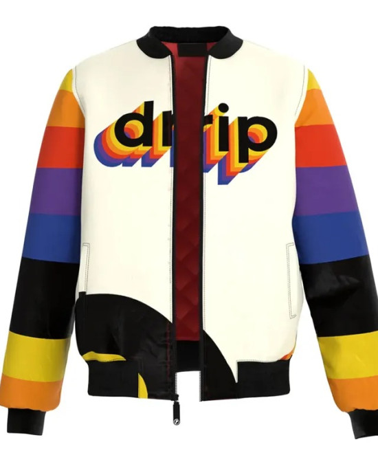 Drip Full-Zip Bomber Jacket