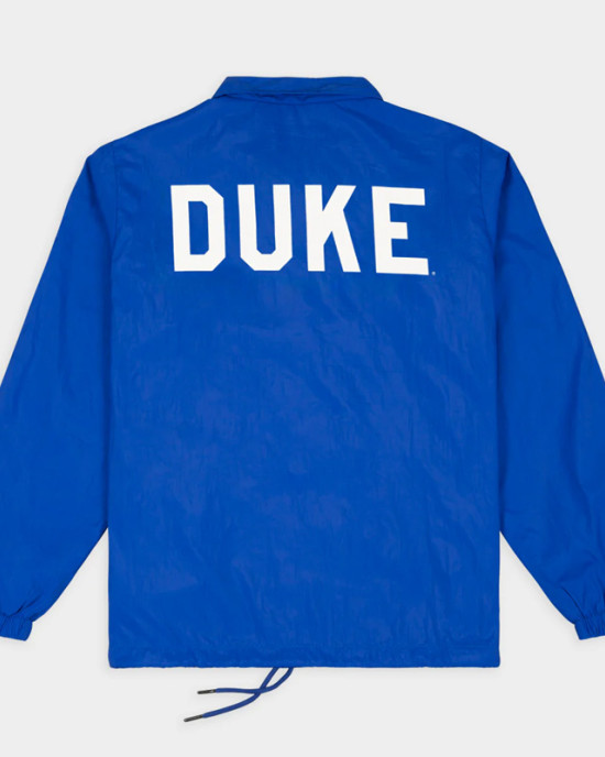 Duke Blue Devils Classic Logo Coaches Jacket Duke Blue Devils Classic Logo Coaches Jacket