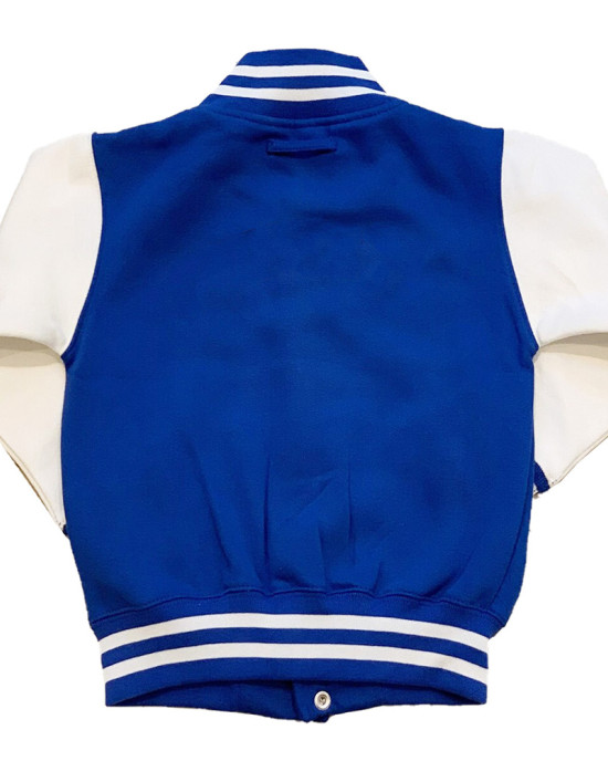 Duke Blue Devils Royal and White Varsity Jacket Duke Blue Devils Royal and White Varsity Jacket