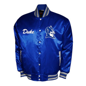 Duke Blue Devils Tide Club Satin Jacket