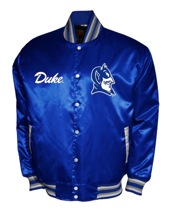Duke Blue Devils Tide Club Satin Jacket