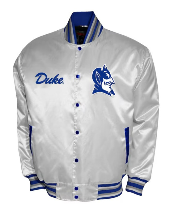 Duke Blue Devils Tide Club Satin Jacket