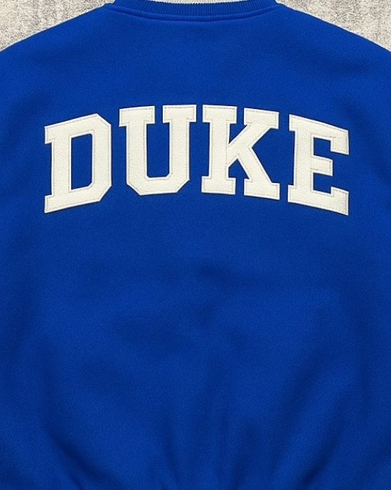 Duke University Royal and Gray Varsity Jacket