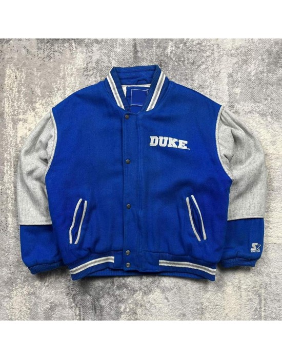 Duke University Royal and Gray Varsity Jacket
