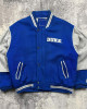 Duke University Royal and Gray Varsity Jacket Duke University Royal and Gray Varsity Jacket