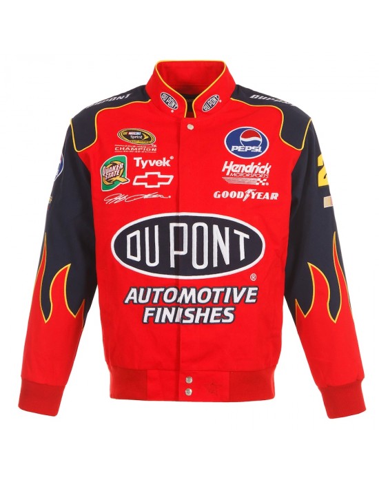 Dupont Jeff Gordon Red Cotton Jacket