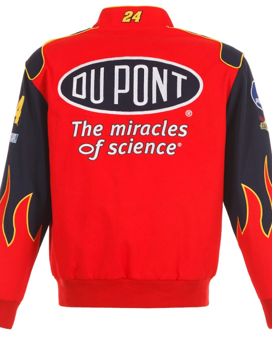 Dupont Jeff Gordon Red Cotton Jacket Dupont Jeff Gordon Red Cotton Jacket