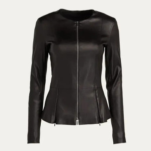Dynasty Season 4 Elizabeth Gillies Leather Jacket
