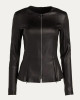Dynasty Season 4 Elizabeth Gillies Leather Jacket