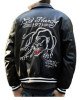 Ed Hardy Real Leather Jacket - Stylish and Authentic Men's Outerwear