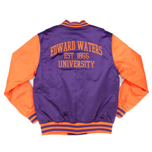 Edward Waters Tigers Purple and Orange Jacket