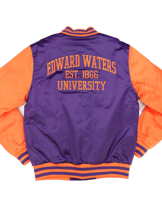 Edward Waters Tigers Purple and Orange Jacket Edward Waters Tigers Purple and Orange Jacket