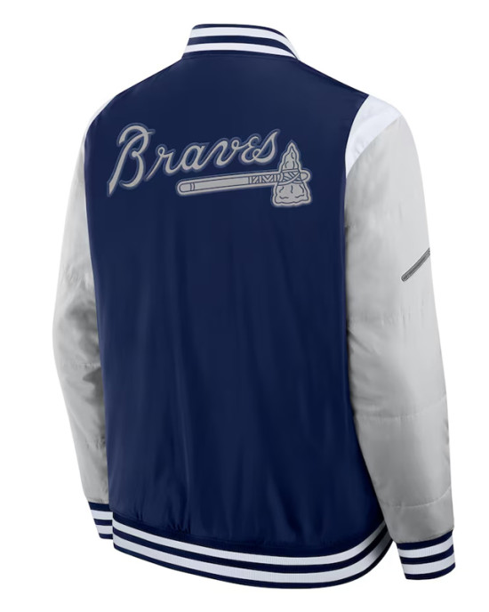 Elements Elite Atlanta Braves Navy Jacket Elements Elite Atlanta Braves Navy Jacket