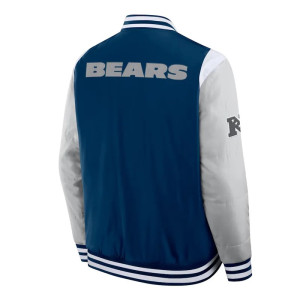 Elements Elite Chicago Bears Navy Jacket