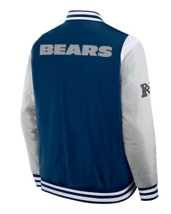 Elements Elite Chicago Bears Navy Jacket Elements Elite Chicago Bears Navy Jacket