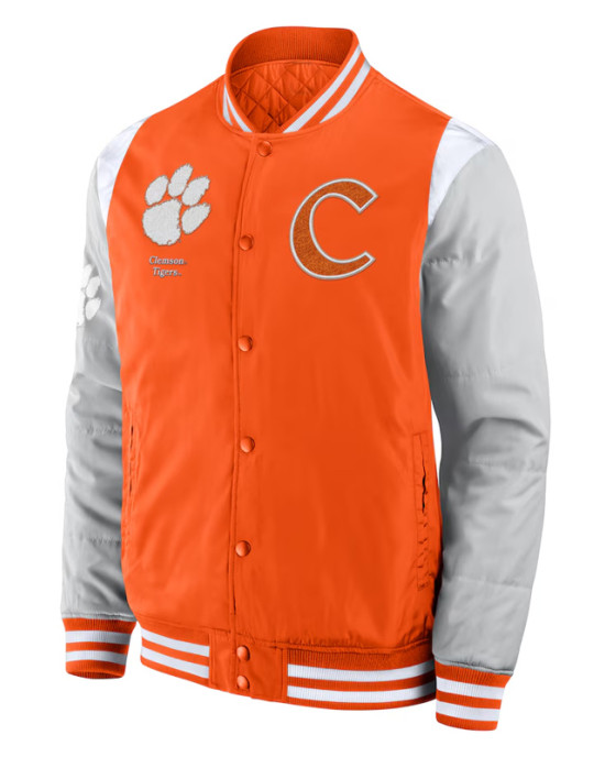 Elements Elite Clemson Tigers Orange Jacket Elements Elite Clemson Tigers Orange Jacket