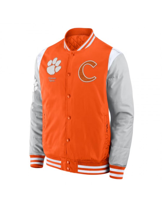 Elements Elite Clemson Tigers Orange Jacket