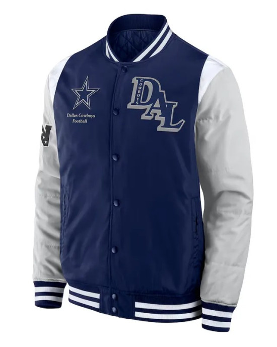 Elements Elite Dallas Cowboys Navy Jacket Elements Elite Dallas Cowboys Navy Jacket