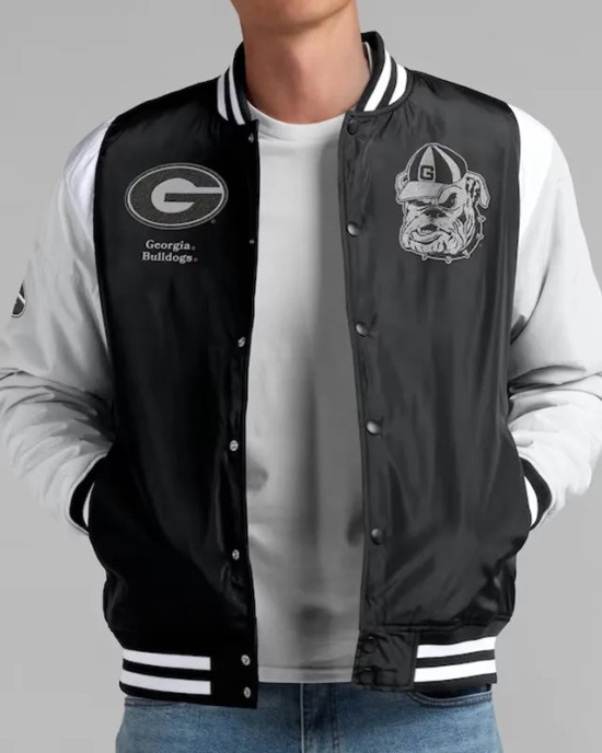 Elements Elite Georgia Bulldogs Black Jacket Elements Elite Georgia Bulldogs Black Jacket