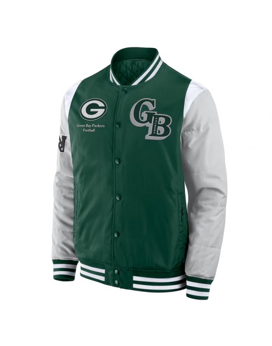 Elements Elite Green Bay Packers Green Jacket