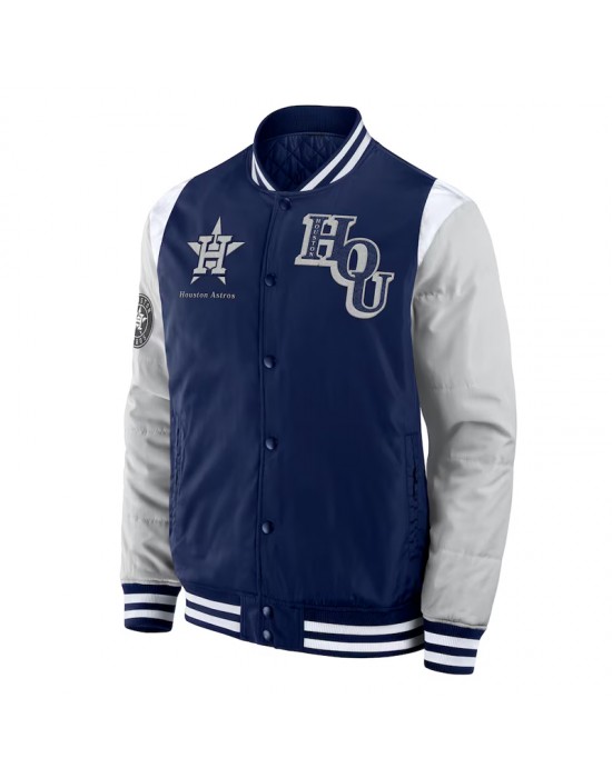 Elements Elite Houston Astros Navy Jacket